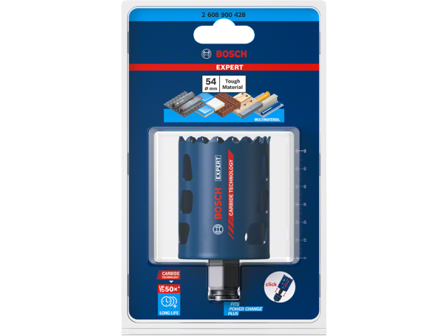 Žaga za izrezovanje lukenj Bosch EXPERT Multi Material Power Change Plus, 2608900428